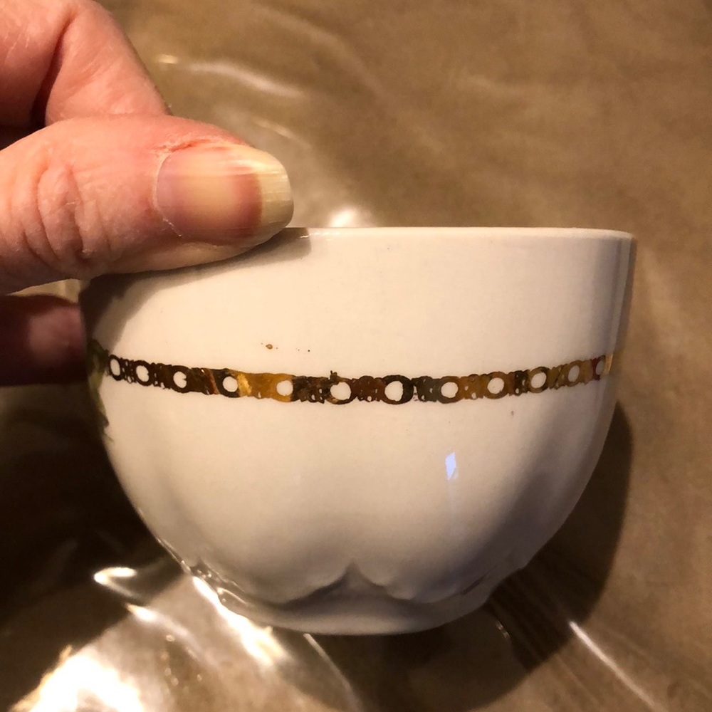 Vintage๐ฅณHP๐ฅณRose Teacup Set - Picture 8 of 8